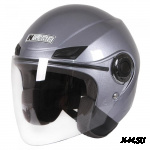 Шлем открытый INFLAME PATRIOT моно, титан