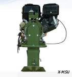 Мотор болотоход Бурлак-М2 18,5 лс