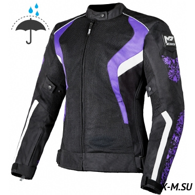 Текстильная женская куртка ROXY (MOTEQ, M01502) (Черный/Фиолетовый) Текстильная женская куртка ROXY (MOTEQ, M01502) (Черный/Фиолетовый)