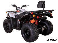 Квадрицикл KAYO AU200 спинка (белый пластик 2024 г.) (ПТС)