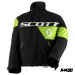 Куртка дет. Team black/lime green